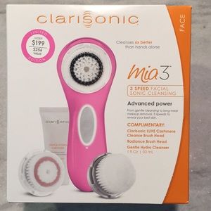 Clarisonic Mia 3 With 3 Brush Heads